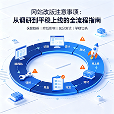双鸭建站-网站改版注意事项：从调研到平稳上线的全流程指南