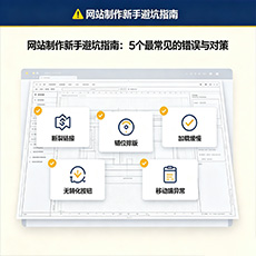 双鸭建站-网站制作新手避坑指南：5个最常见的错误与对策