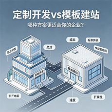 双鸭建站-定制开发vs模板建站：哪种方案更适合你的企业？