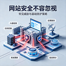 双鸭建站-网站安全不容忽视：常见威胁与基础防护策略
