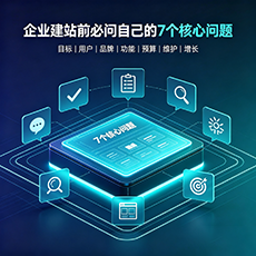 双鸭建站-企业建站前必问的7个核心问题 - 网站建设规划指南