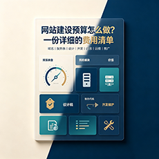 双鸭建站-网站建设预算怎么做？一份详细的费用清单