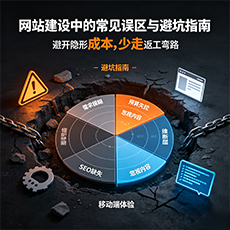双鸭建站-网站建设中的常见误区与避坑指南