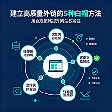 双鸭建站-建立高质量外链的5种白帽方法